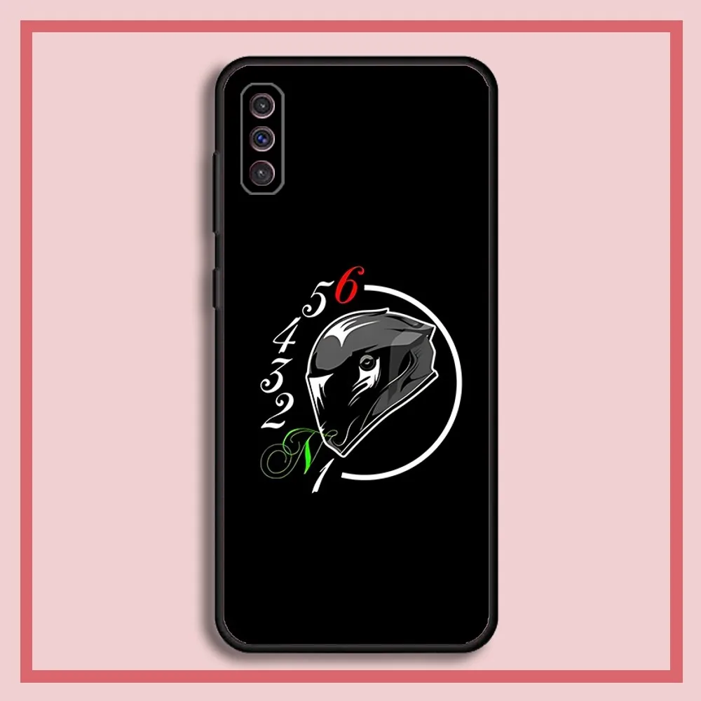 1N23456 Motorcycl Phone Case For Samsung S23,23,22,30,21,10,9,Note20 Ultra,Lite,Ultra,5G,Plus,FE,Black Soft Case