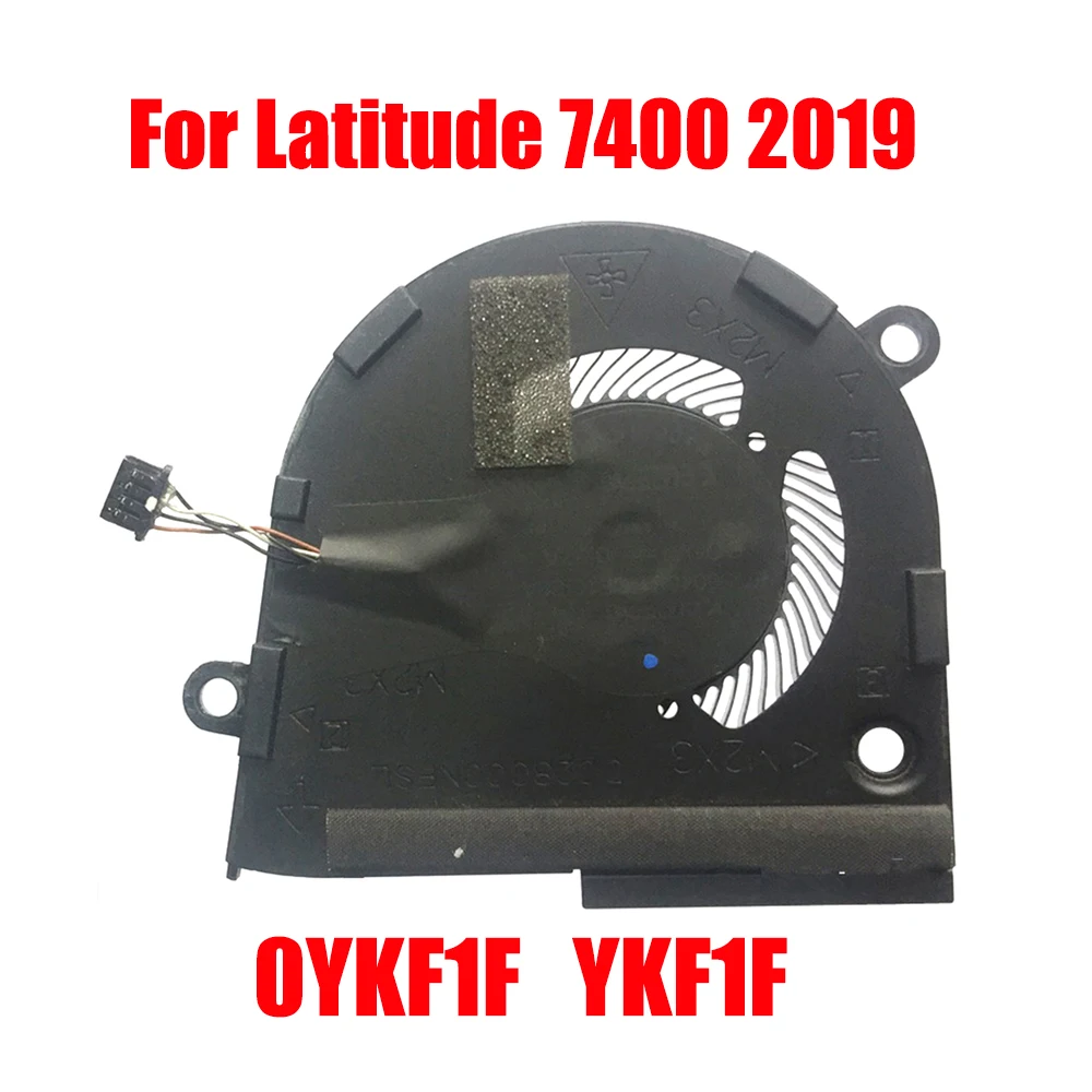 

Laptop CPU Fan For DELL For Latitude 7400 2019 0YKF1F YKF1F EG50040S1-CF10-S9A DC28000NFSL DC5V 0.37A New