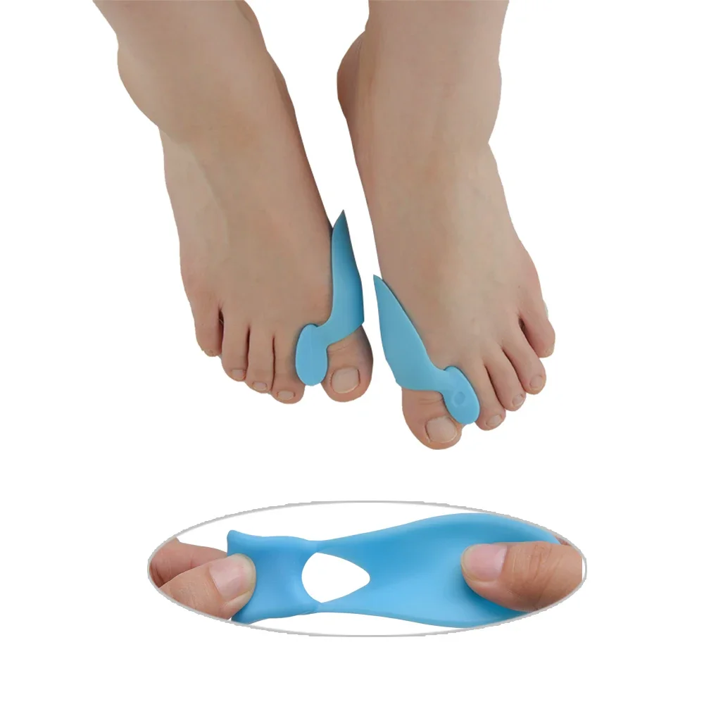 Silicone Gel Bunion Splint Big Toe Separator Overlapping Spreader Corrector Hallux Valgus Foot Care Tool Corrector De Juanetes