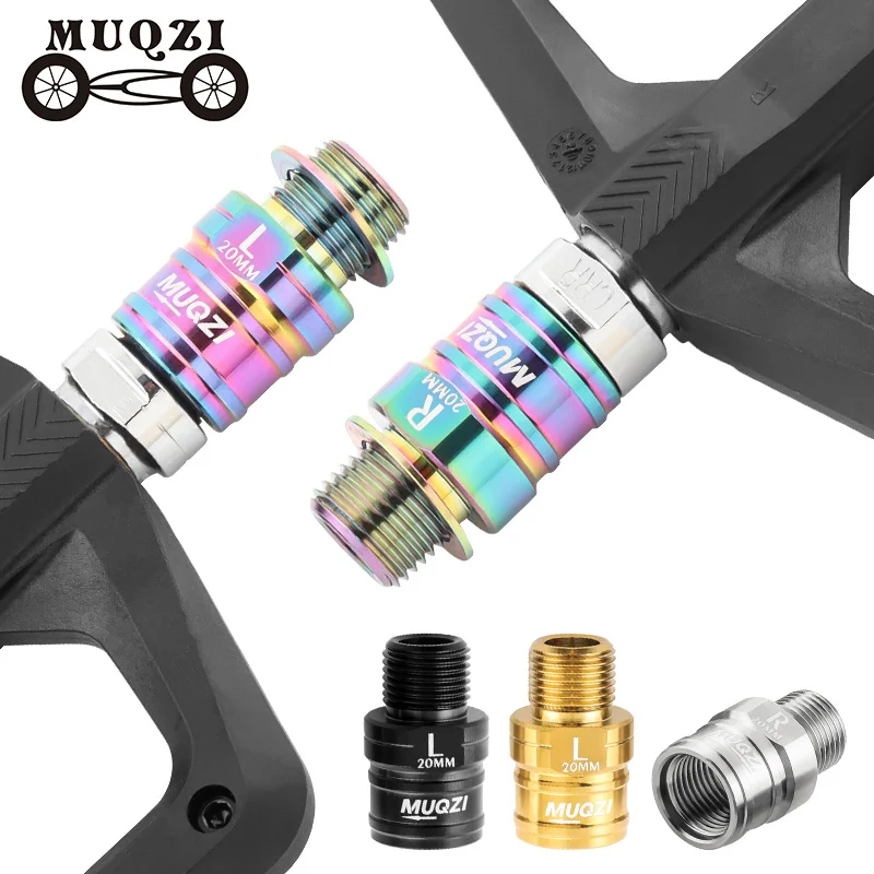 

Титановые удлинители педали MUQZI MTB 20 мм для велосипеда 9/16, переходник с резьбой