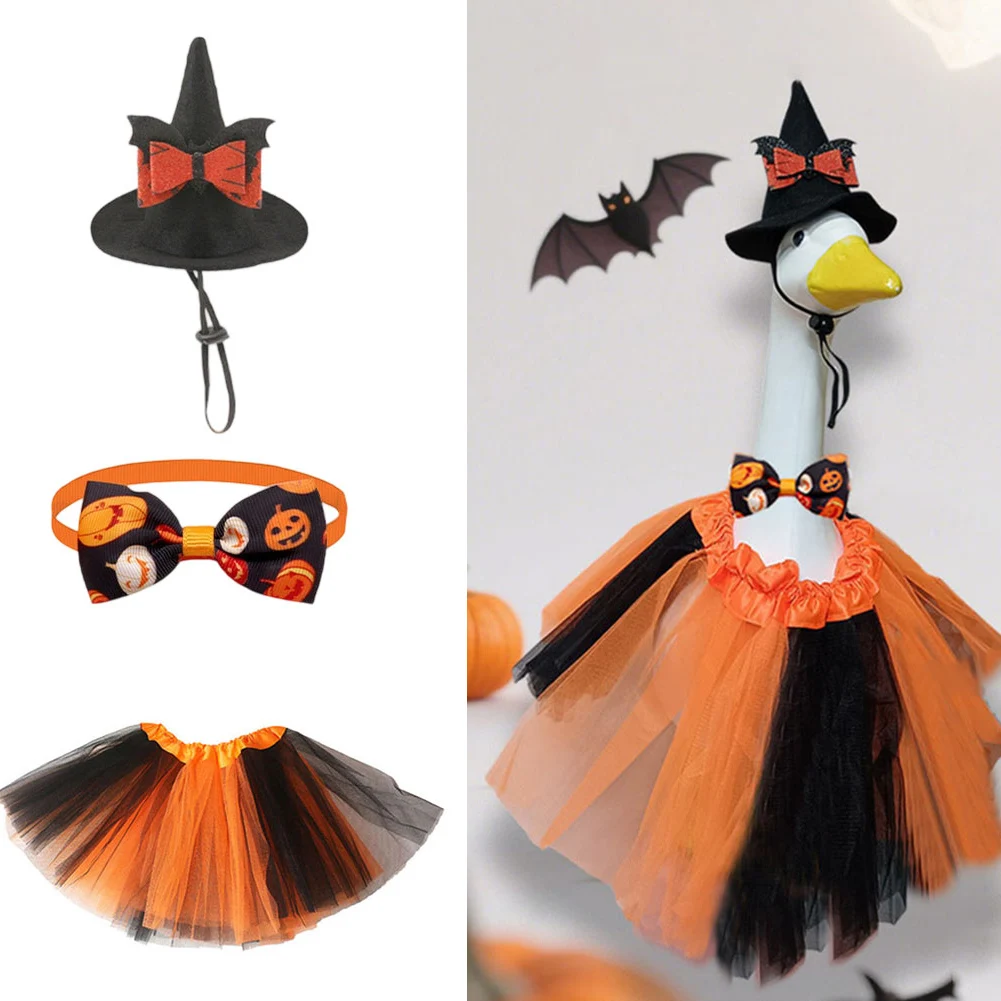 

2025 Charming Halloween Witch Costume Set With Witch Hat Skirt And Broom For Dress Up Accessories For Halloween Parties Cosplay