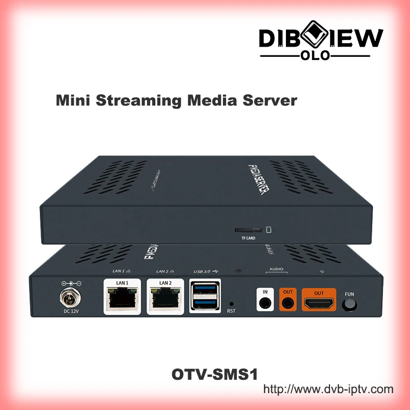 

OTV-SMS1 Mini Streaming Media Server for Content Distribution, intranet Video Transmission, Campus Live Streaming