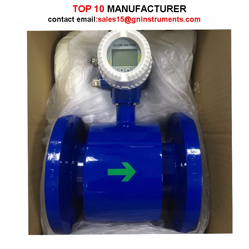 Euromag flowmeter draadloze water elektromagnetische flowmeter