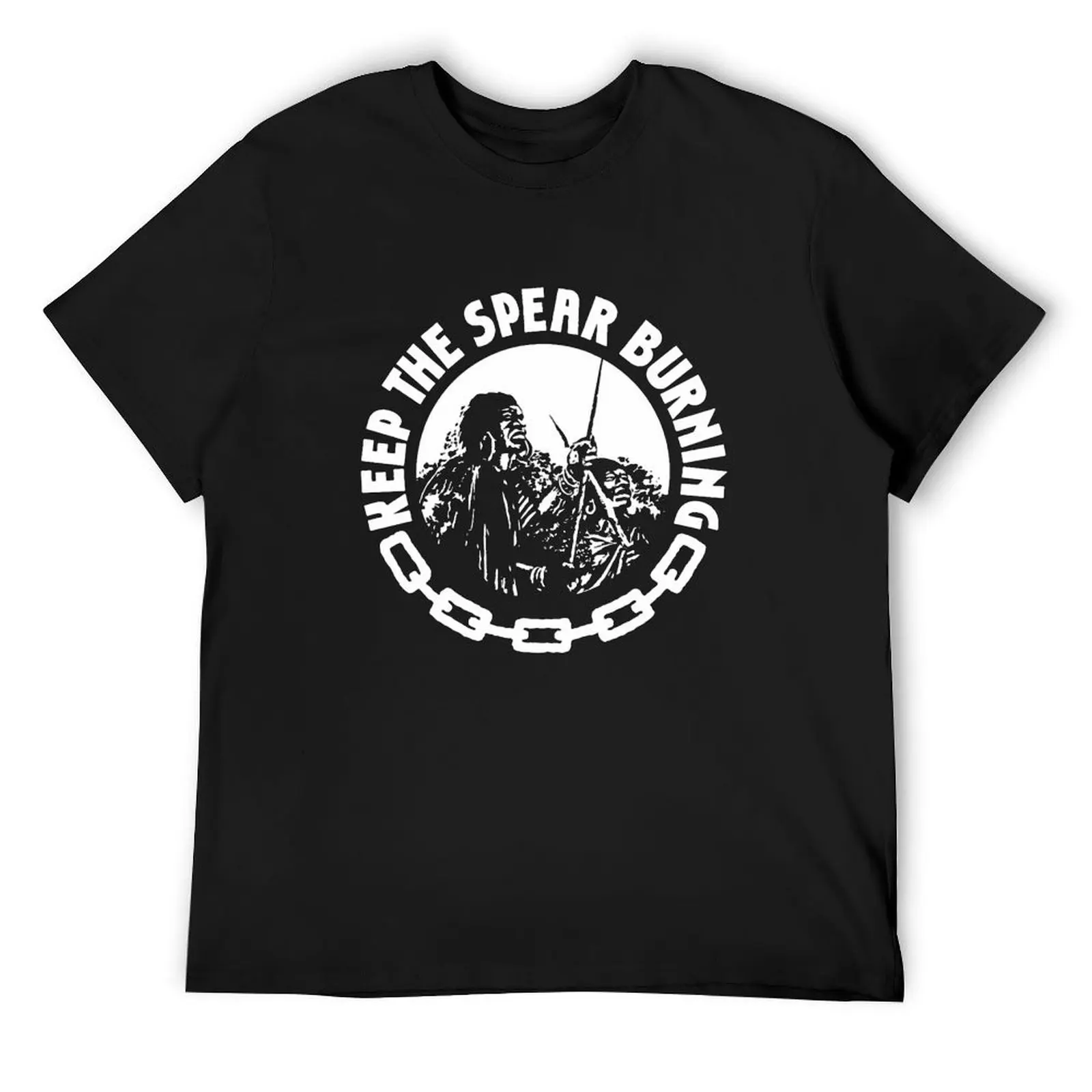 

Футболка Burning Spear, эстетическая одежда, хлопковые футболки с рисунком, синяя архотная одежда в стиле аниме, мужская одежда