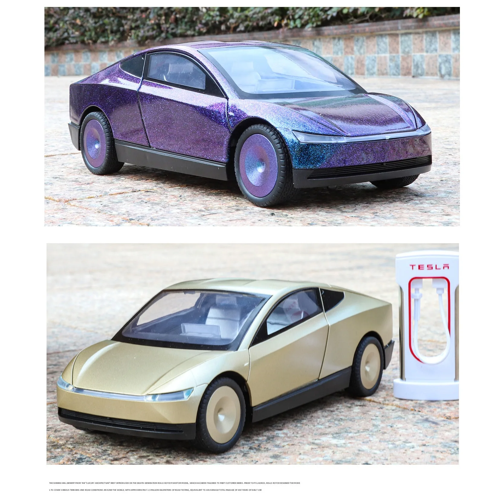 

Simulation 1:24 unmanned driving Robotaxi alloy car model ornament toy high-end gift