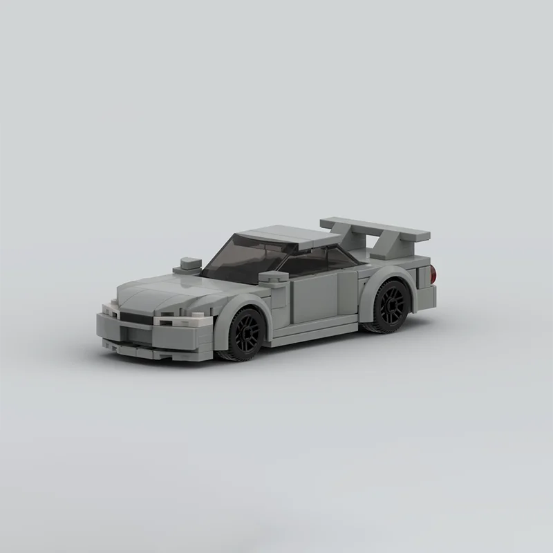 169pcs MOC Nissan Skyline GT R City Champions Model Building Blocks Toy Architecture Christmas Gift Education Brick Kids