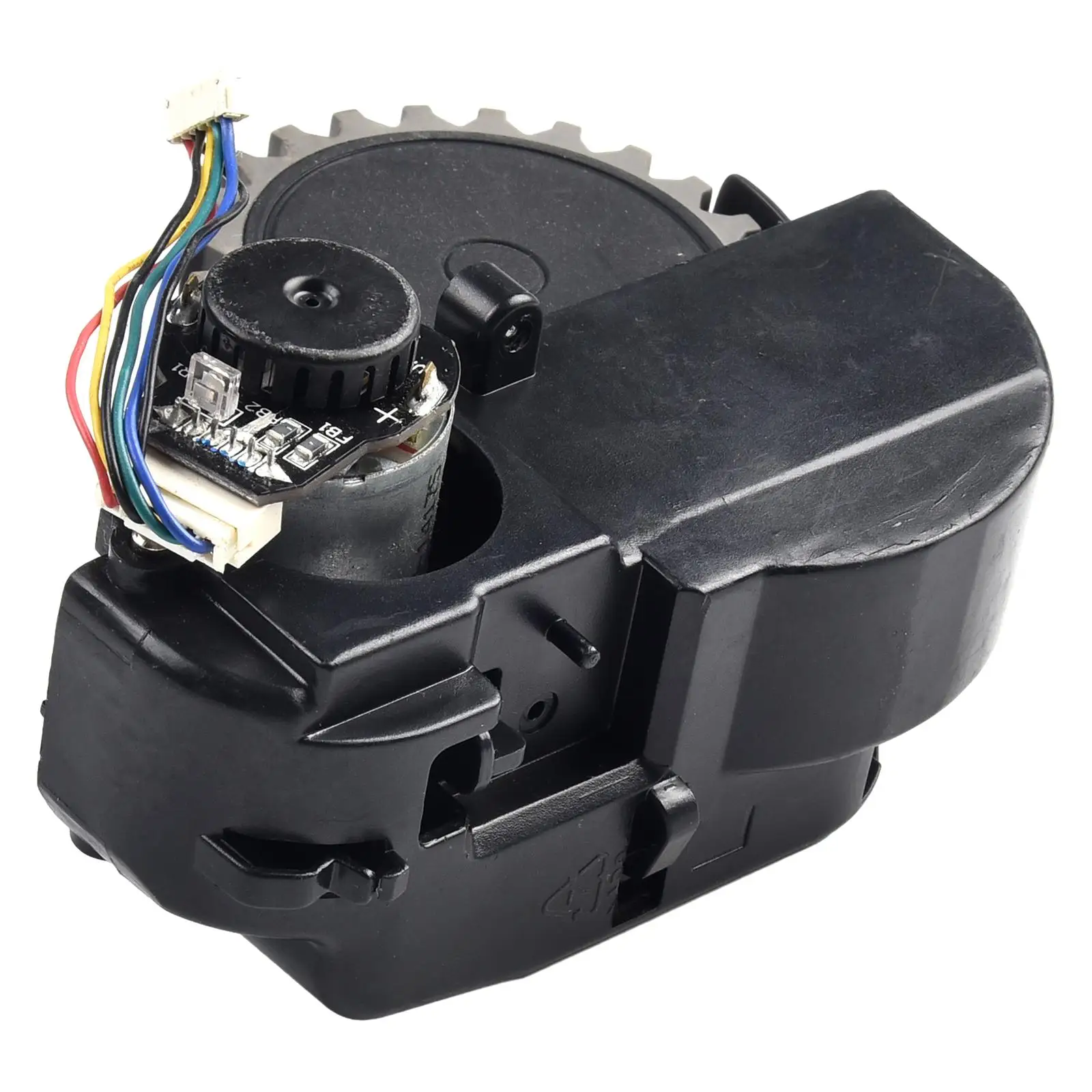 Drive Wheel Pair Left Right for Deebot 600 601 605 Robot Vacuum Cleaner Compatible with Factory Part Numbers 10002816 10001872