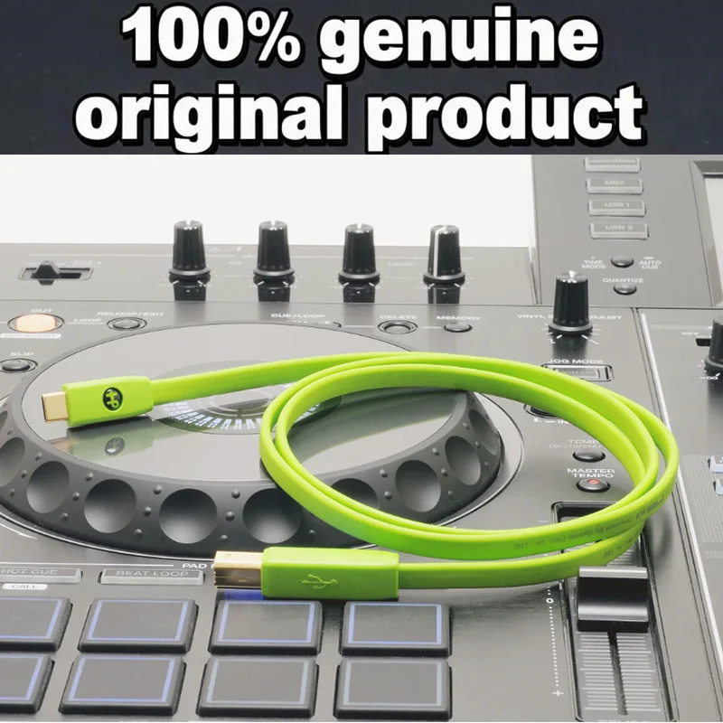 1pcs 100% Original Oyaide Neo B+TypeC Pioneer DJ Disc Maker USB Computer Data Cable Sound Card USB Cable
