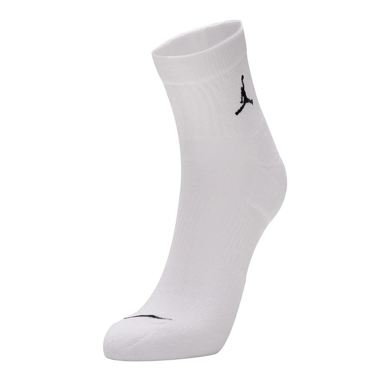 نايك (نايكي) جوردان للجنسين الجوارب ثلاثة أزواج حزمة الرياضة تنفس منتصف العجل الجوارب التدريب اللياقة البدنية الجري الجوارب غير رسمية Dx9655-902 #2