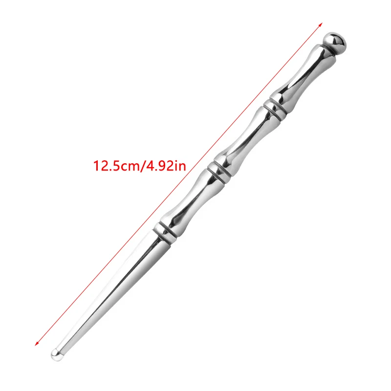 【L】Stainless Steel Manual Acupuncture Pen Deep Pressing Point Massager Tool For Body Relaxing Massage Relief Pain Therapy Stick