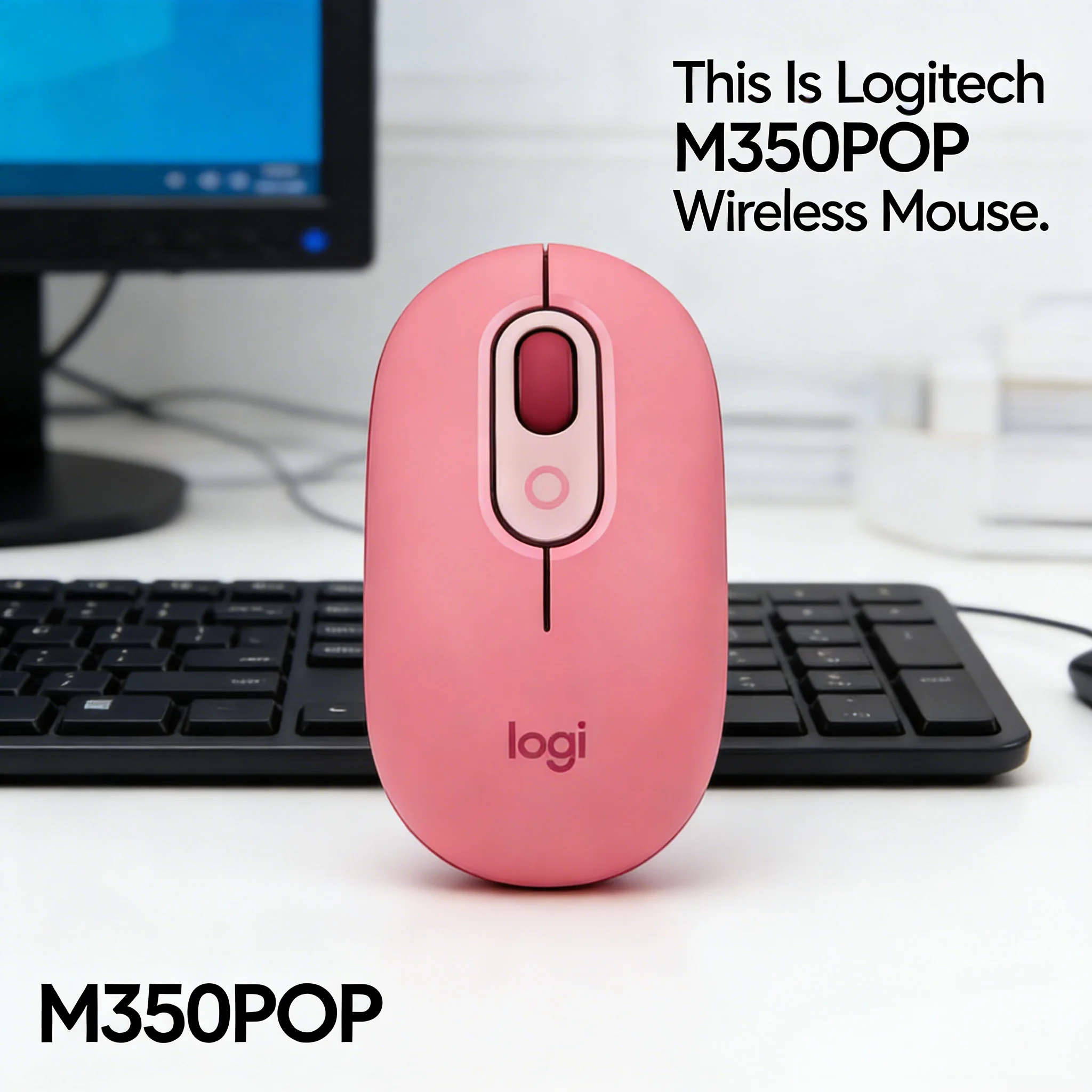 

Logitech M305POP Eco-Friendly Bluetooth Mouse FSC Certified Packaging