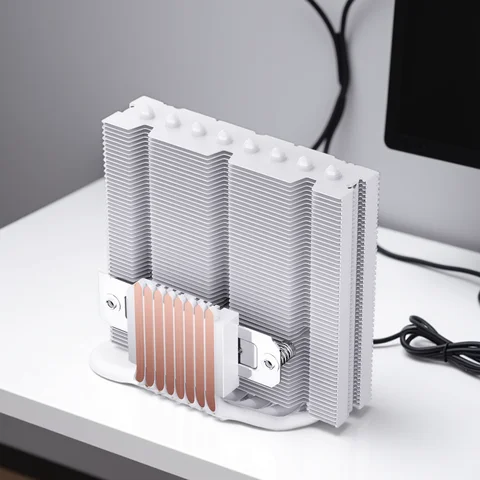 TEUCER 8 Heat Pipes CPU Cooler Low Profile ITX Gaming Radiator TDP 130W Computer Heat Sink For LGA1700/1200/115X/2011/2066 AM5