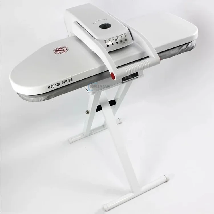 Beige 810L 3 Inch Steam Ironing 10X Efficiency Commercial Steam Ironing Machine for Commercial  Laundry Use