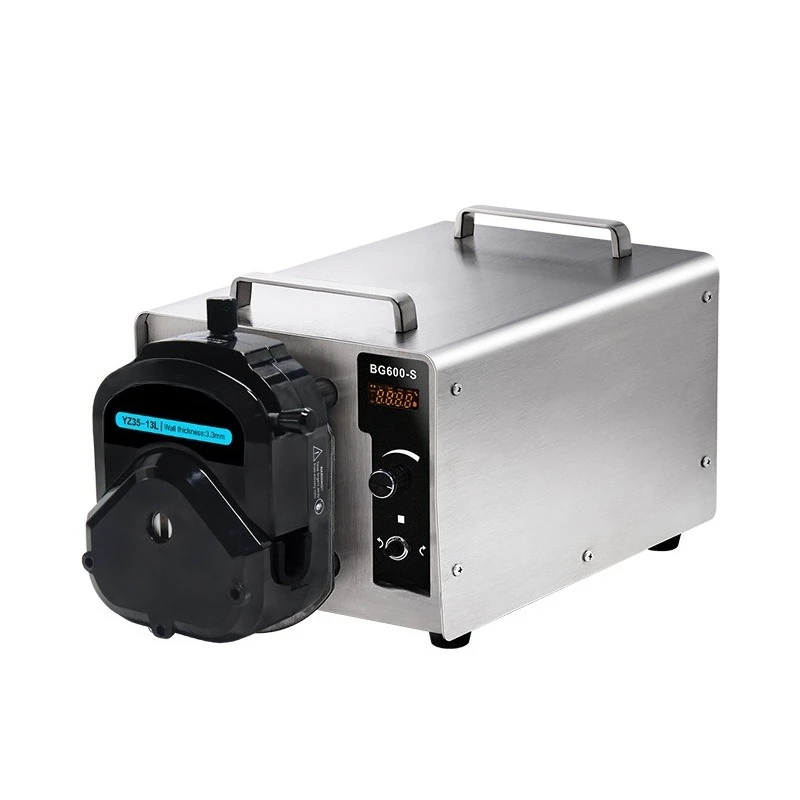 Intelligent adjustable large flow industrial fluid drive servo peristaltic pump, industrial peristaltic pump BG 600 S