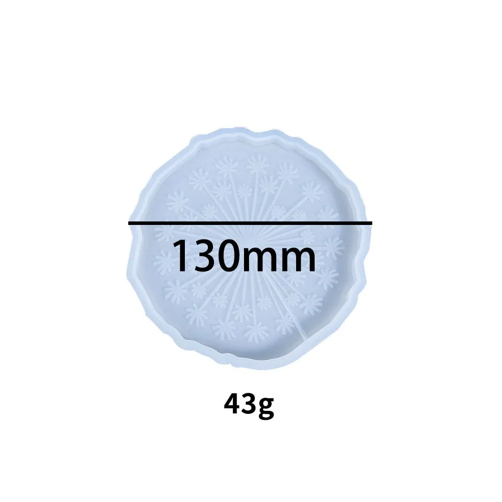 

Cup Coaster Silicone DIY Manual Creative Crystal Epoxy Mold Simple Mold Easy Clean High Quality Low Price Jewelry Accessories