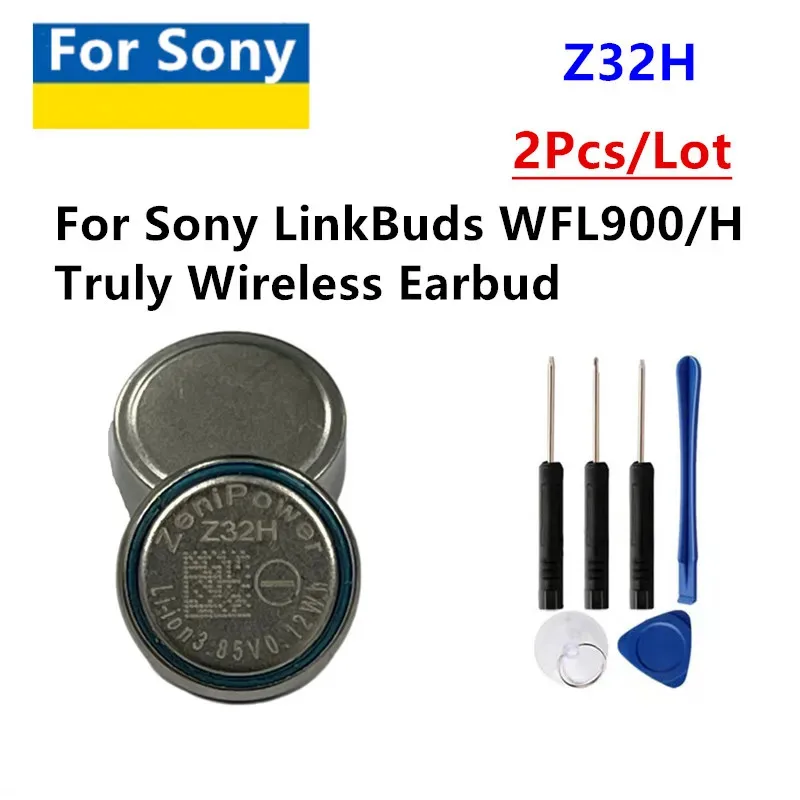 

2 шт. ZeniPower 0940 Z32H 3,85 В аккумулятор для Sony LinkBuds WFL900/H настоятельно беспроводные наушники-вкладыши