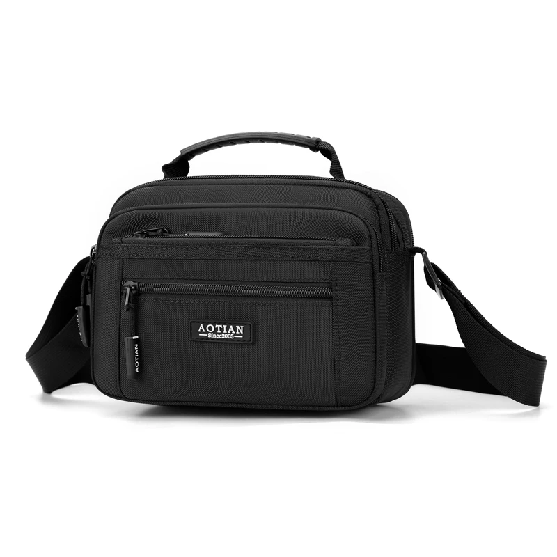 

Men's Business Crossbody Bag - Advanced Multi compartment Design, Office and Leisure Shoulder Bag, for Dad and Husband (Annivers