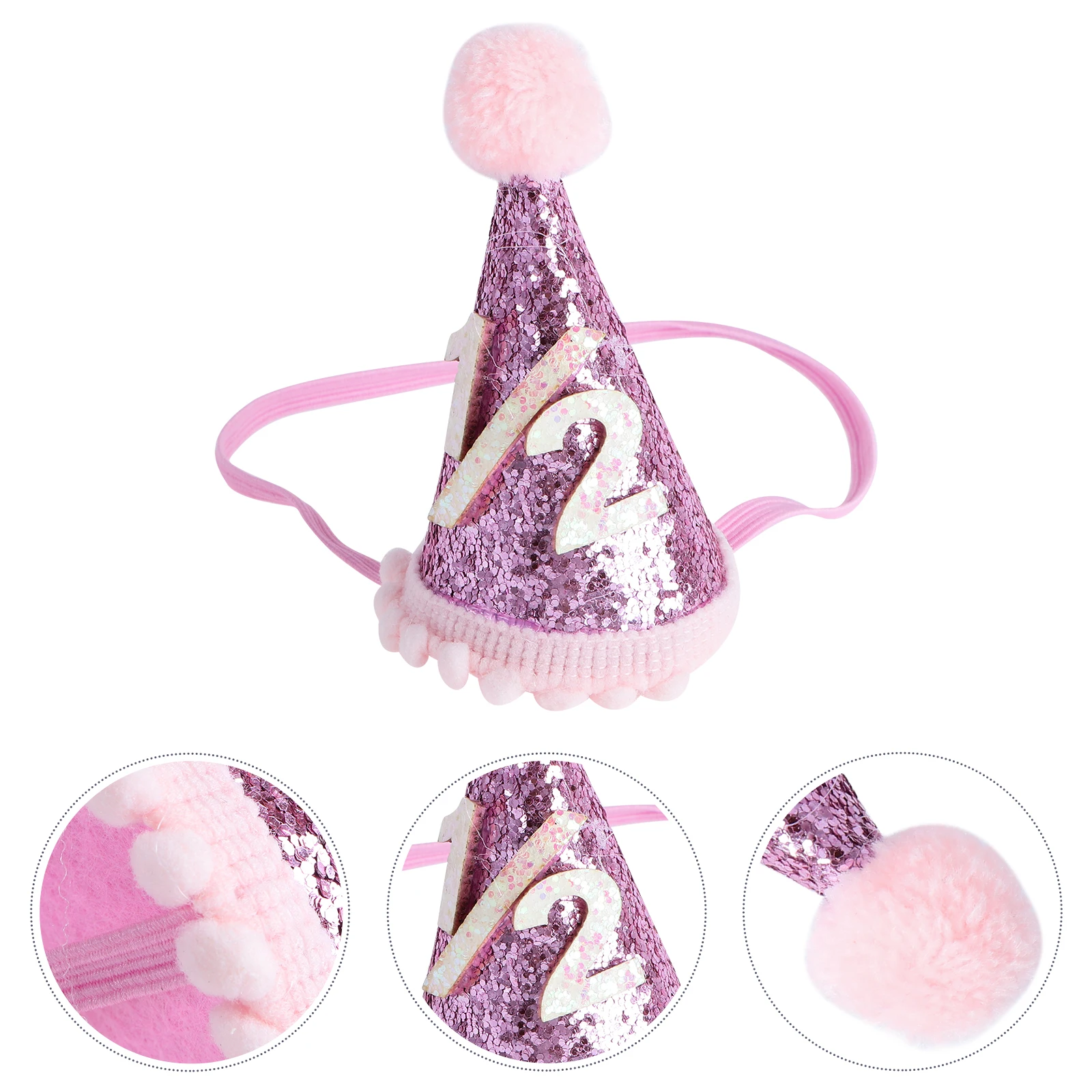 

1pc Children Cartoon Headgear Lovely Birthday Hat Party Supplies Creative Kids Birthday Cap Decorations Photo Props For Party