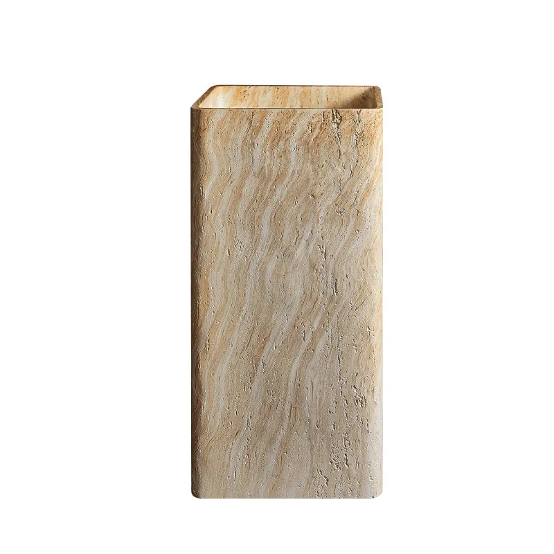 

Medieval travertine column washbasin household outdoor courtyard hotel washbasin