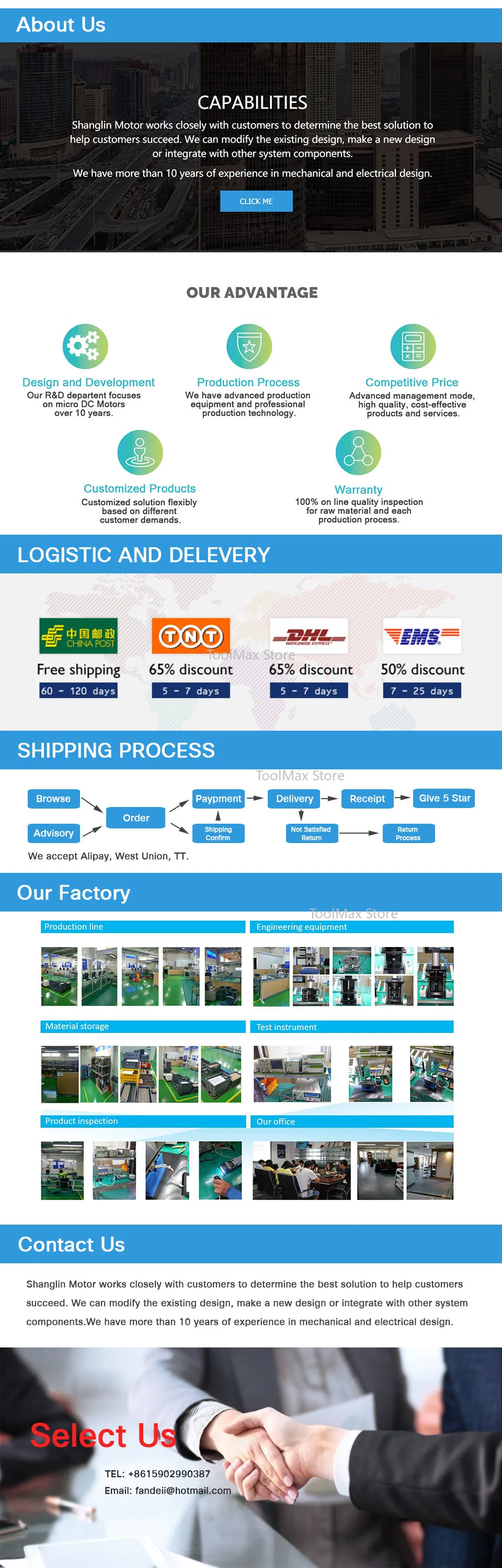 وحدة تحكم محرك عالية الطاقة 7-30 فولت وحدة توقيت للأمام والخلف الحد H تنظيم سرعة دورة الجسر أقصى تحميل 30A