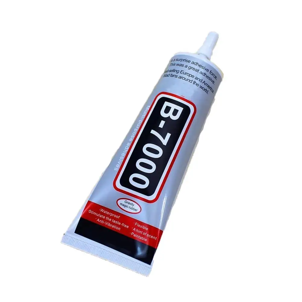 B7000 cola transparente reparação tela móvel cola t7000 preto à prova dwaterproof água jóias artesanato cola b7000 super forte cola instantânea