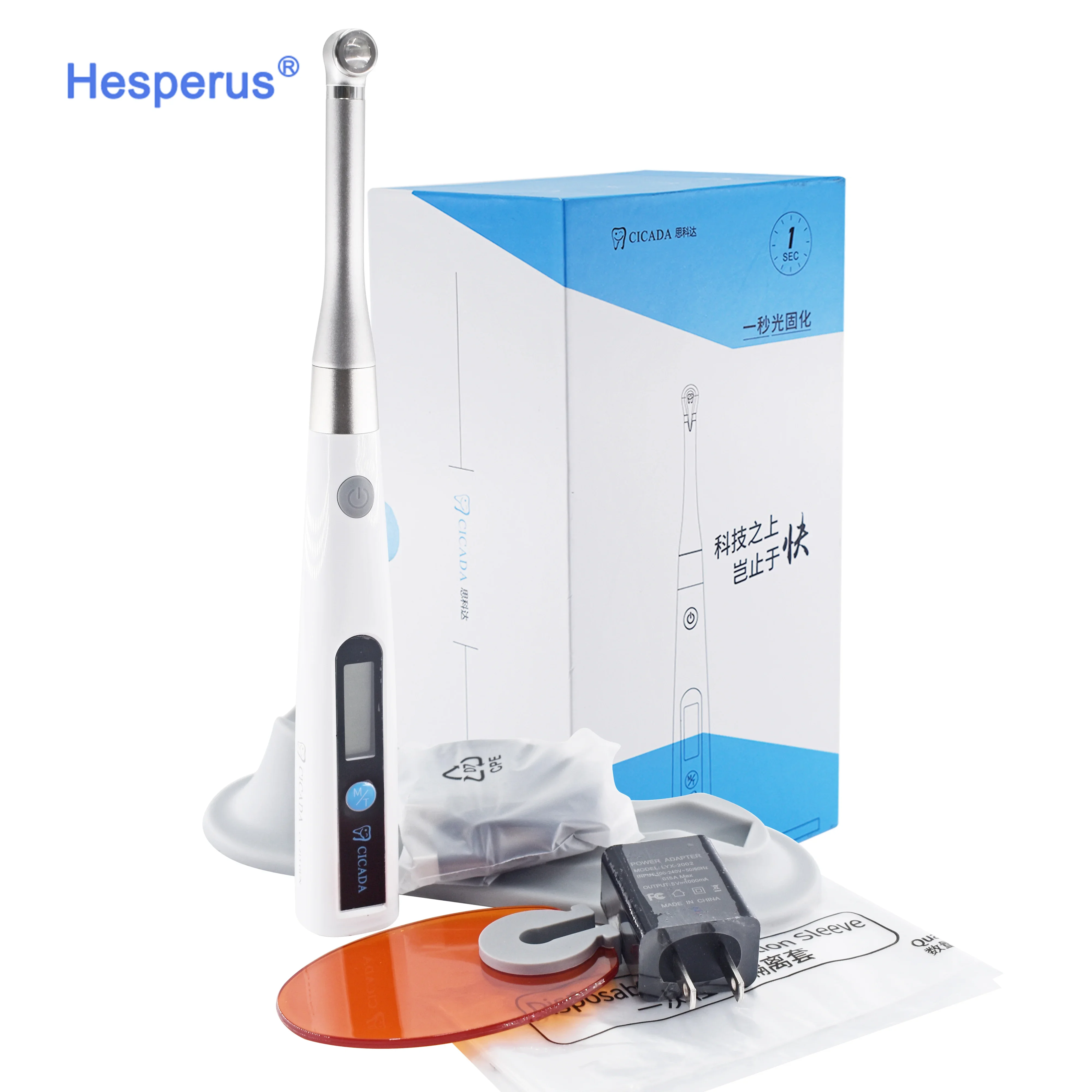 

Den tal 1 Second Light Cure Lamp Composite Resin Machine Den tal LED Curing Light Equipment