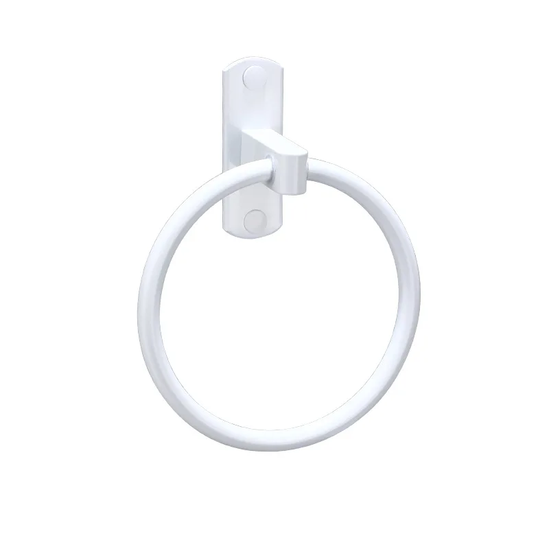 Portasciugamani Portasciugamani da parete Portasciugamani bianco Portasciugamani da bagno in alluminio Porta asciugamani da bagno