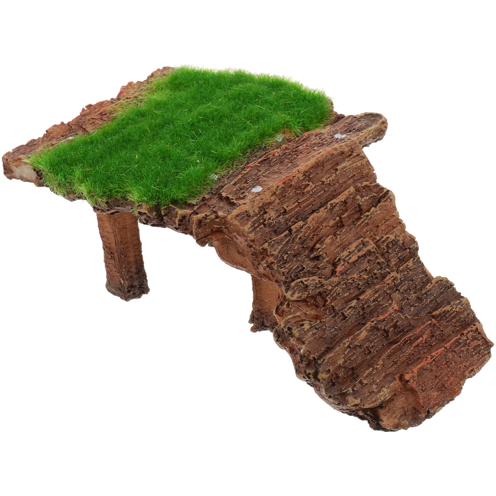 

Turtle Basking Platform Resin Rockery Decor Accessories for Reptile Tank Aquatic Climbing Resting Place Safe Decor
