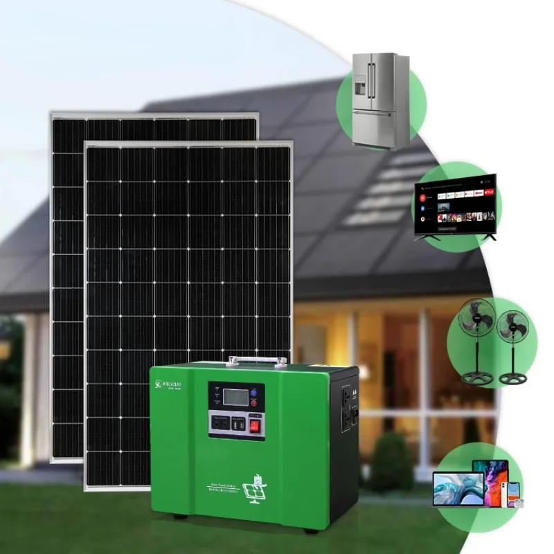 WHC SOLAR Off Grid Solar Power Generator 5000 watt 5KW Solar Energy Generator Portable Power Station