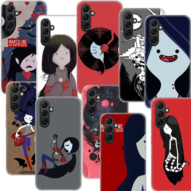 Adventure Time Marceline Phone Case Samsung Galaxy A70 A50 A40 A30 A20E M30S M31 M21 M12 J8 J6 J4 M32 M52 M51 A90 A80 A20S M11 A