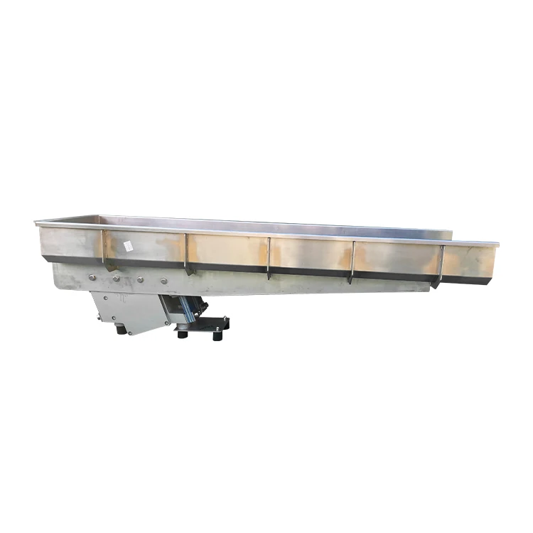 DSW DSFS04 Proveedor de China, Material de Procesamiento con Garantía de Calidad, Alimentador Vibratorio Lineal con Canal