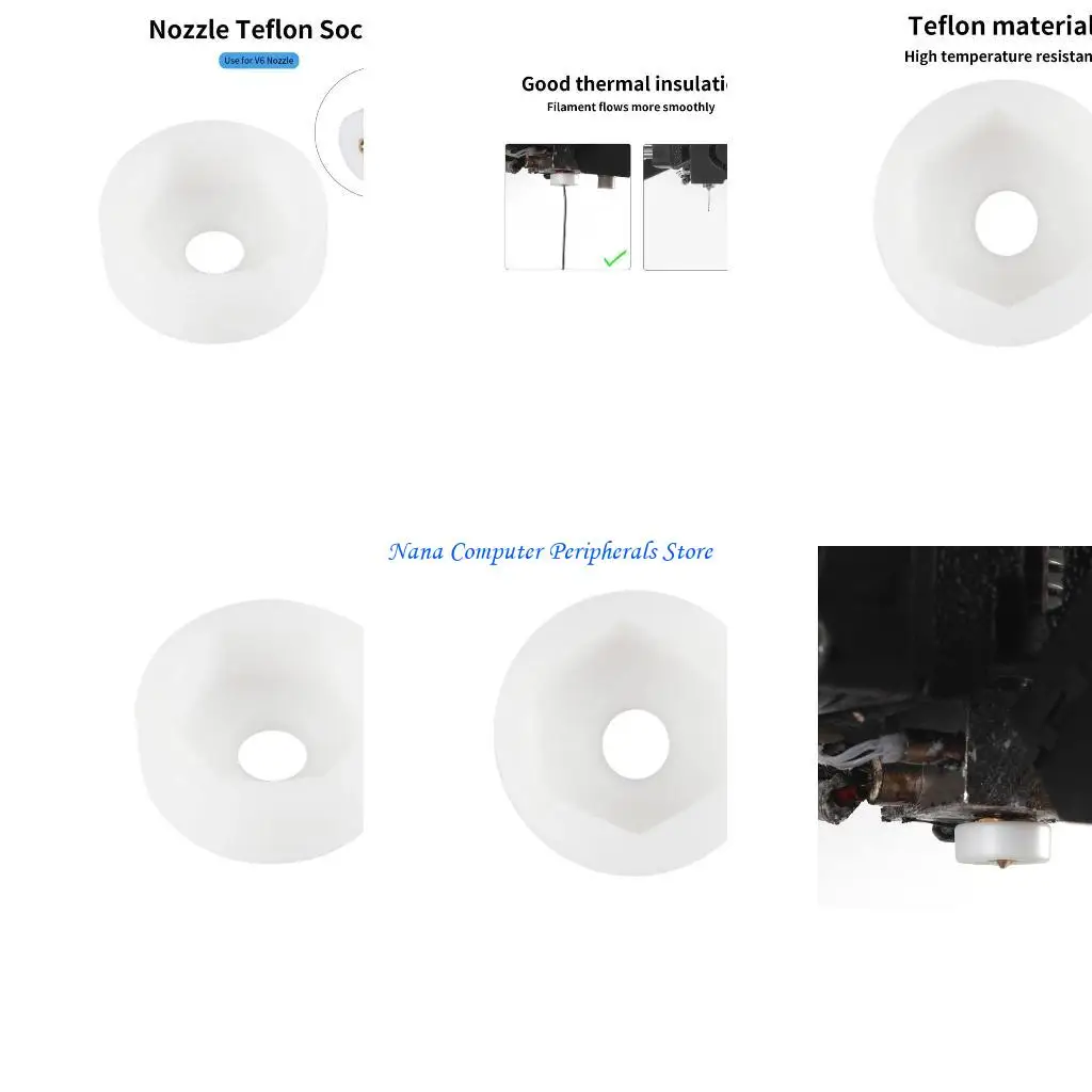 

F68C Nozzle Sock High Temperature Resistant Nozzle Protective Cover for V6 Nozzles