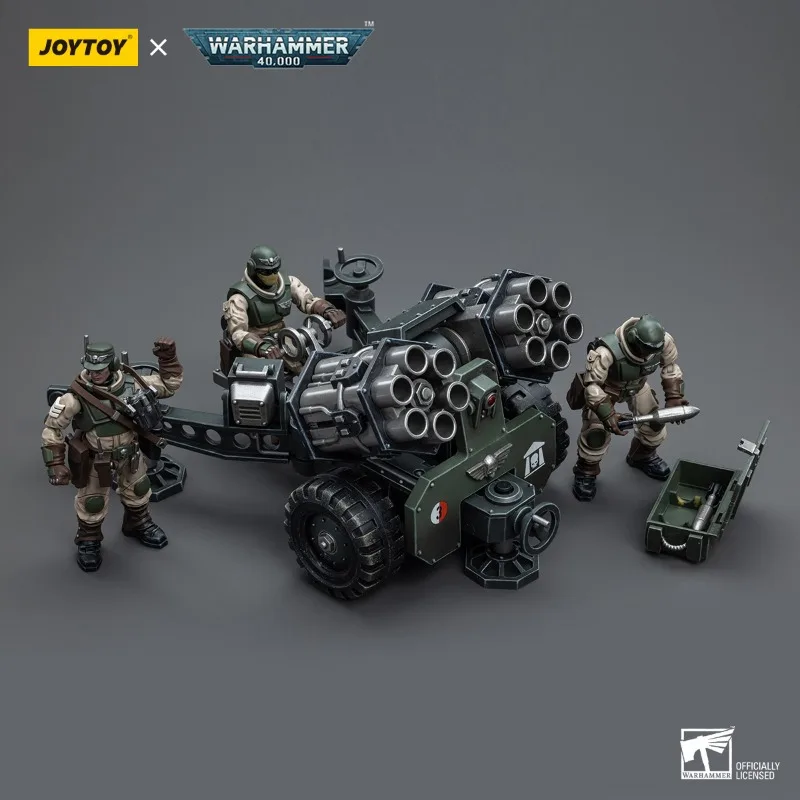 Экшн-фигурки JOYTOY Warhammer 40k 1/18 аниме Астра Военная команда боеприпасов с пусковой установкой Malleus модель солдата игрушки