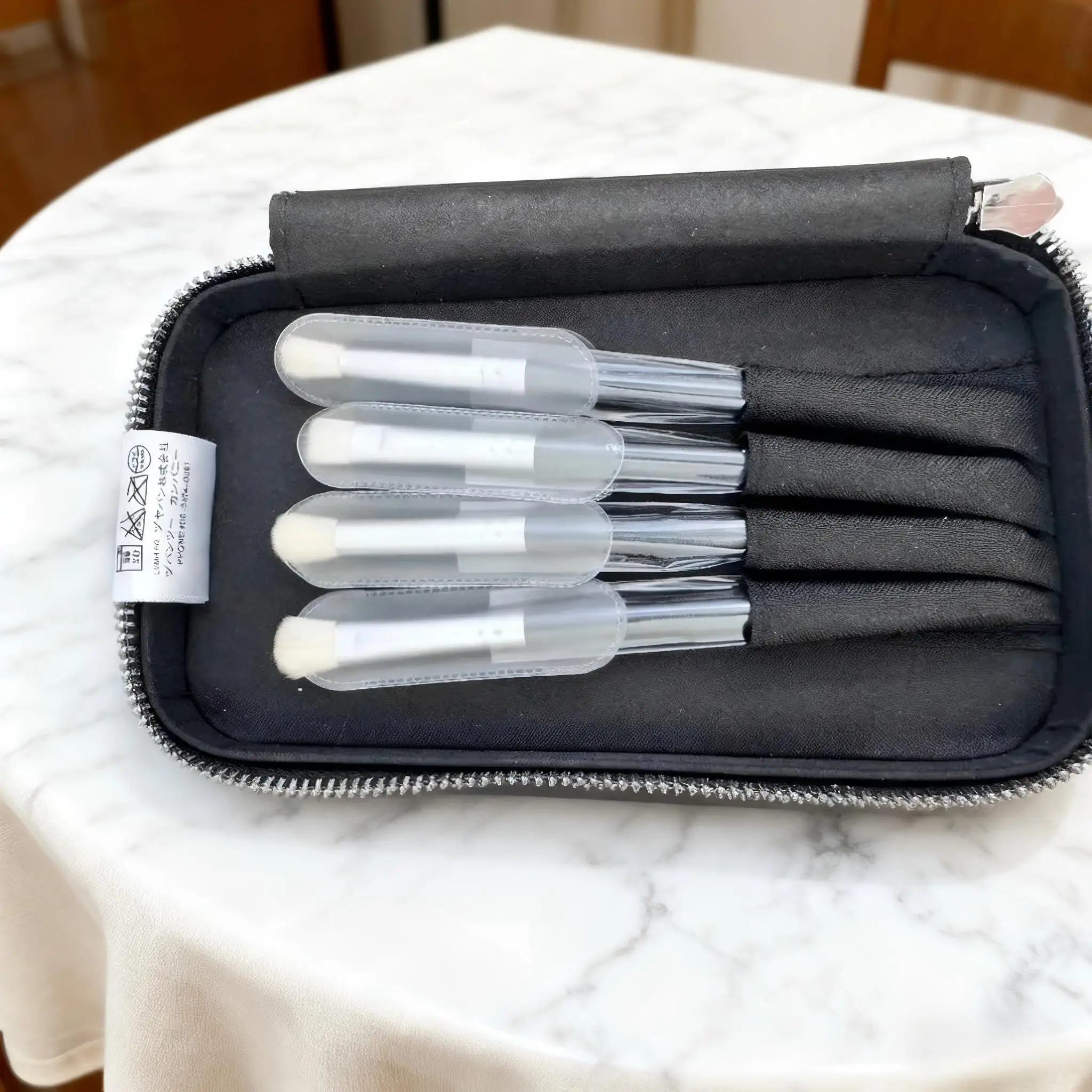 Luxus-Make-up-Pinselset für Frauen: Foundation-Pinsel, Rouge-Pinsel, Lidschatten-Pinsel, Eyeliner-Pinsel (6 Pinsel)