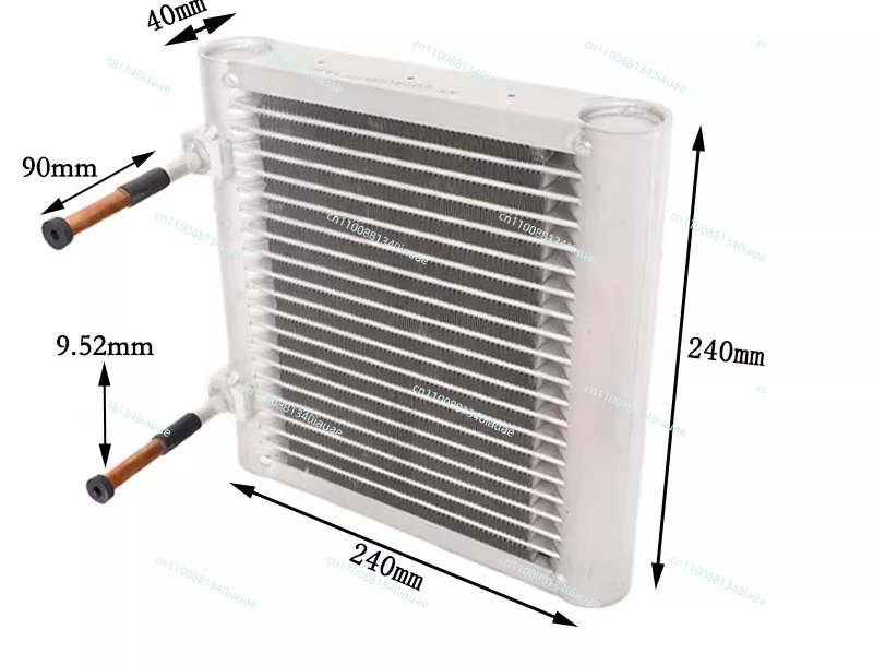 

Parallel Flow Microchannel Condenser Air-cooled Aluminum Radiator Large Heat Dissipation and Small Volume