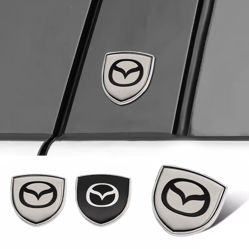 

3D металлический автомобильный щит, эмблема, наклейка Mazda 3 Demio Atenza MS GJI CX3 CX9 MX5 Axela, аксессуар для украшения кузова автомобиля
