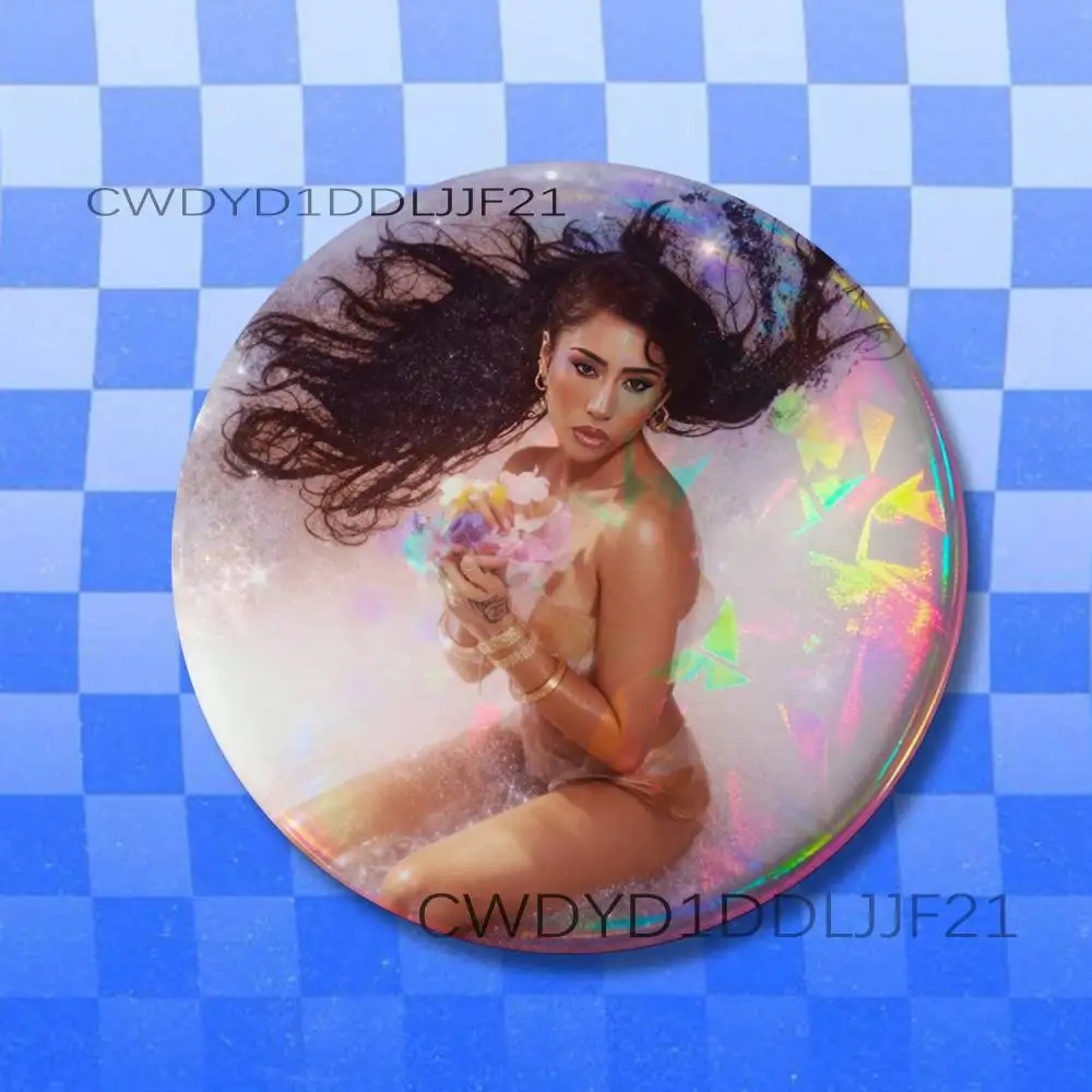 K-Kali U-Uchis Sincerely  Vintage Anime Brooch Creative Badge for Hat Bag Decoration Fans Collect Gifts