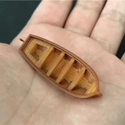 Lifeboat Model Kit Mini Sailboat Assembly Model Accessories 3D Printed Hull 96A Finished Dinghy