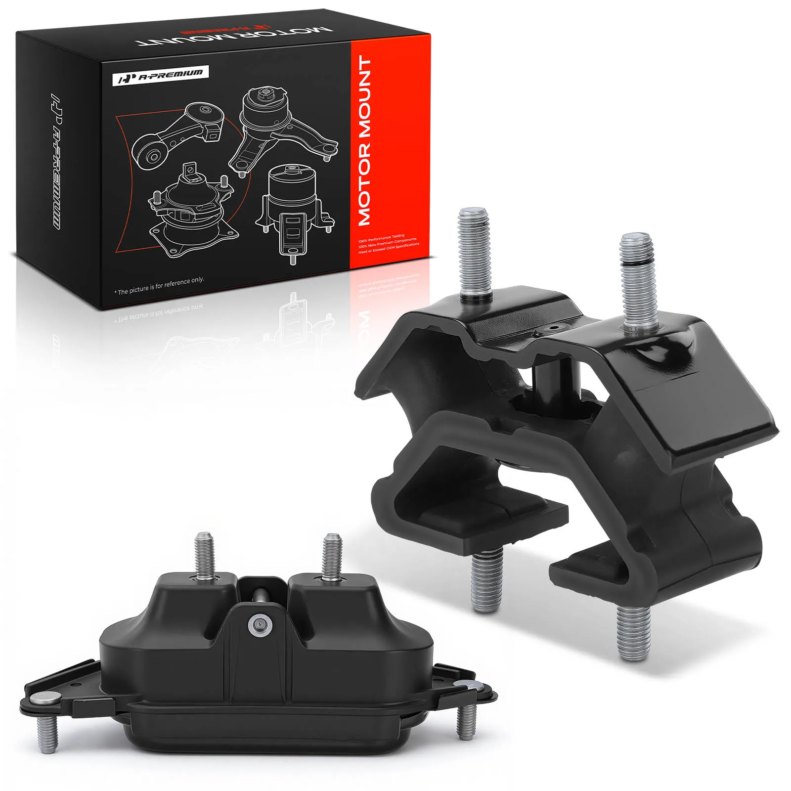 A-Premium 2pcs Automatic Transmission Engine Motor & Transmission Mount for Chevrolet Impala 2000-2011 Buick LaCrosse 2005-2009