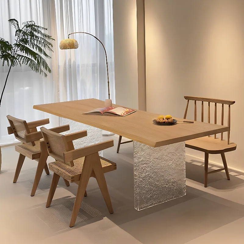Restaurant Modern Dining Table Writing Children High Designer Mobile Luxury Dining Table Kitchen Mesas De Jantar Home Furniture