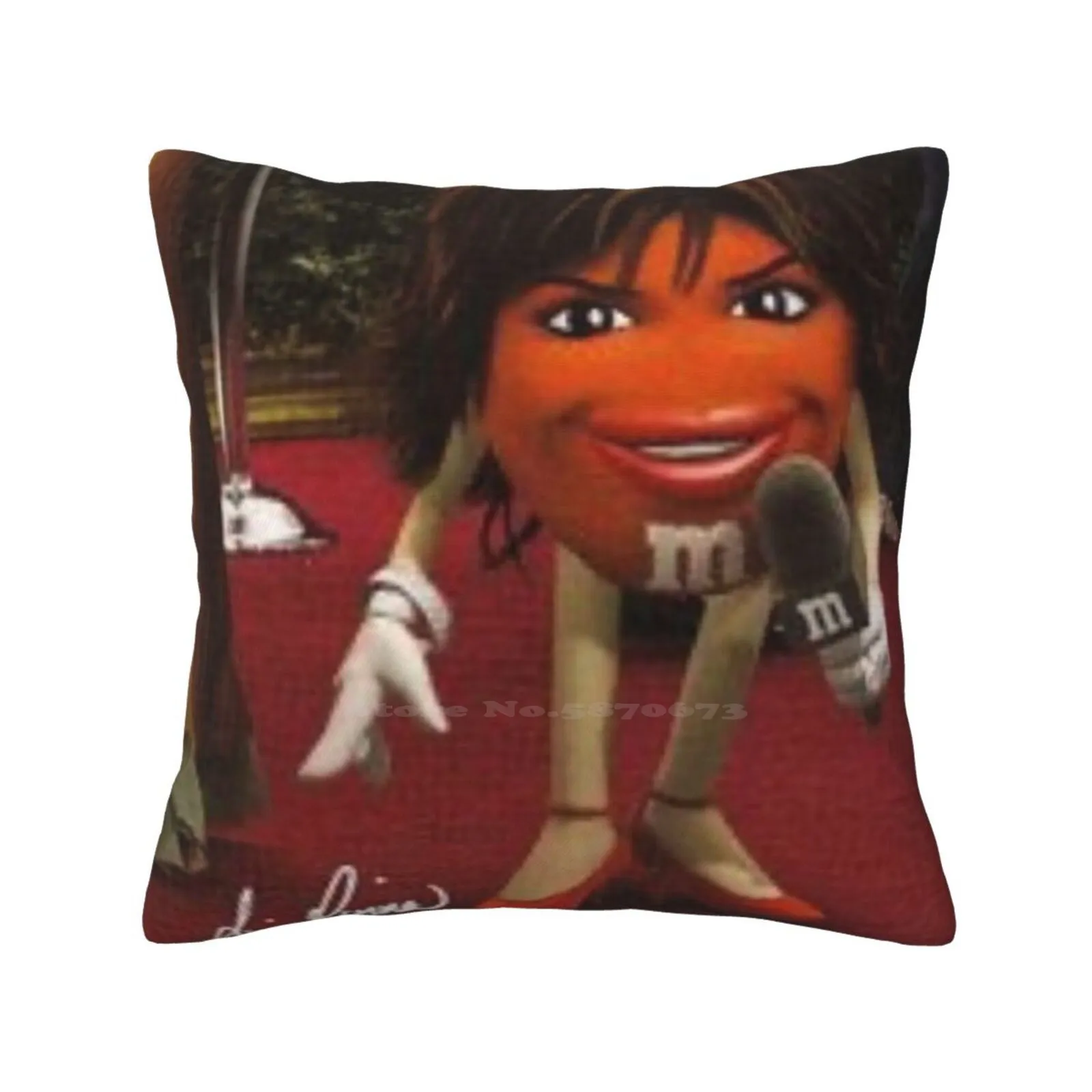 Lisa Rinna M&m Funny Cute Decor Square Pillowcase Rhobh Real Housewives Of Beverly Hills After Like Ive Meme Evadentz