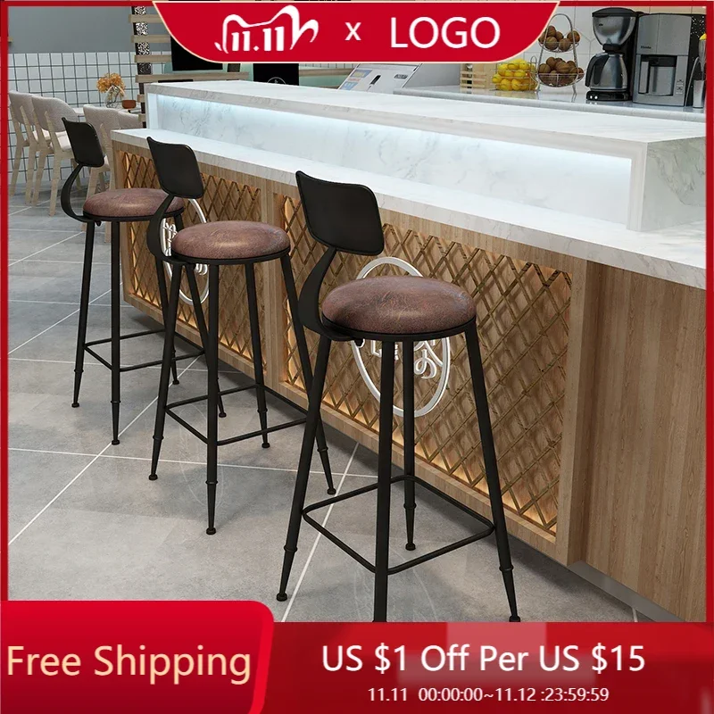 

Design Bar Stool Modern Design Free Shipping Reception Bathroom Chairs & Stools Sgabello Cucina Alto Home Furniture