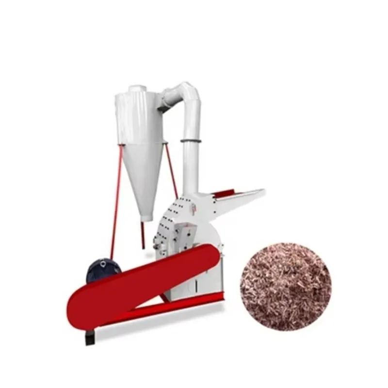 Wood Chipper Machine to Make Wood Chips Into Sawdust