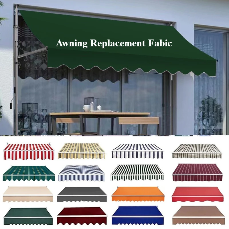 Awning Replacement Fabic Door Canopy Awning Waterproof Gazebos Telescopic UV Fabric Oxford Outdoor Store Banner Replacement