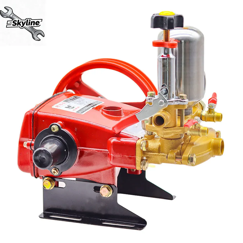 26 Type High Pressure Triplex Plunger Pump Pesticide Sprayer Agricultural Pesticide Sprayer Cleaning Machine Disinfection Spraye