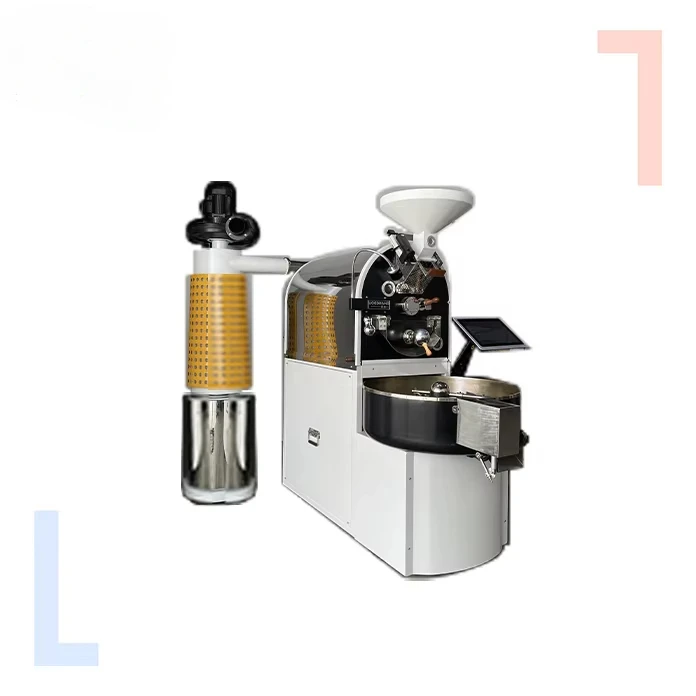 For Full Automatic 1.5kg 6kg Smart Commercial Home Industrial Caf Tostador Tostadora De Cafe Roasting Machine Coffee Roas