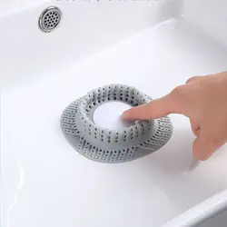 Anti-blocking Sink Strainer Floor Drain Hair Clean Up Sewer Outfall Drain Filter Shower Drain Pad Kitchen Bathroom Accessories