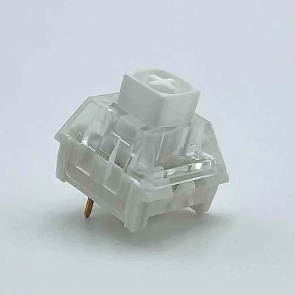 Kailh Box White Switches Clicky Tactile DIY Custom RGB Gaming Mechanical Keyboard  MX 3 Pins Factory Lubrication Kits Switches