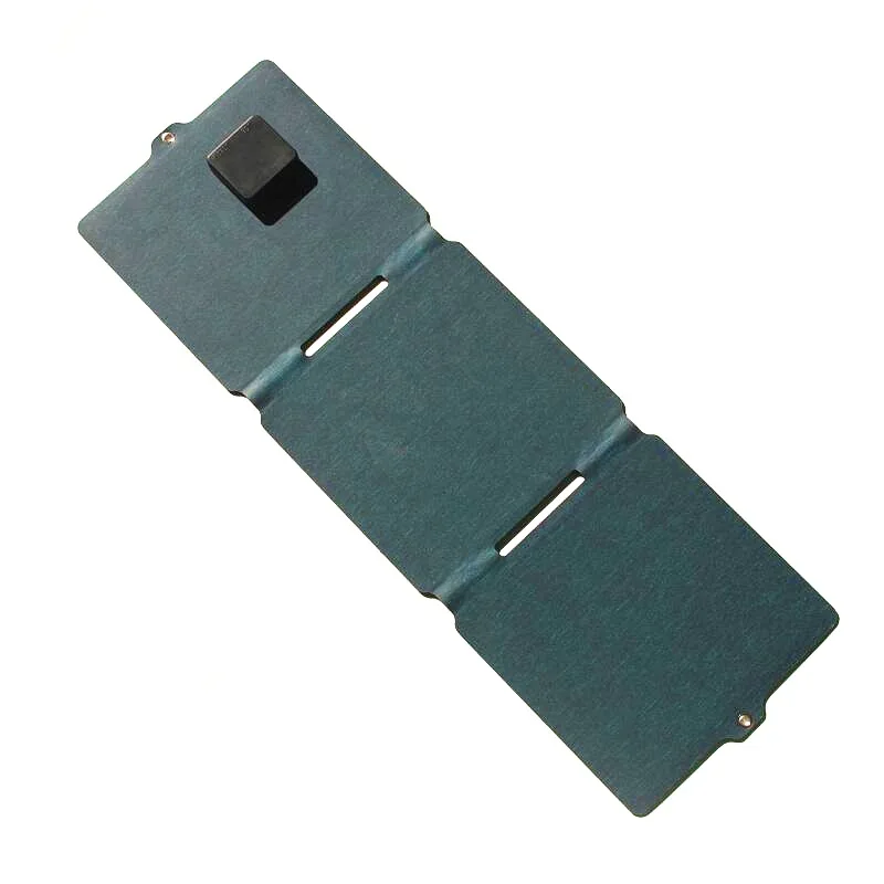 5 فولت 15 واط المحمولة لوحة طاقة شمسية شاحن أحادية ETFE شاحن الهاتف الشمسي مع المزدوج USB حجم السفر شاحن بالطاقة الشمسية للمشي لمسافات طويلة التخييم