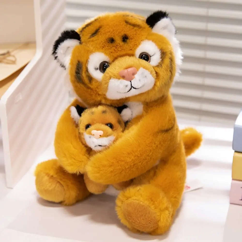 

Learning Stuffed Animal Hand Puppet RealLife Headband Tiger Puppet Fluffy Plushy Tiger Hand Puppet